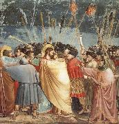 unknow artist Giotto, Judaskyssen Germany oil painting reproduction